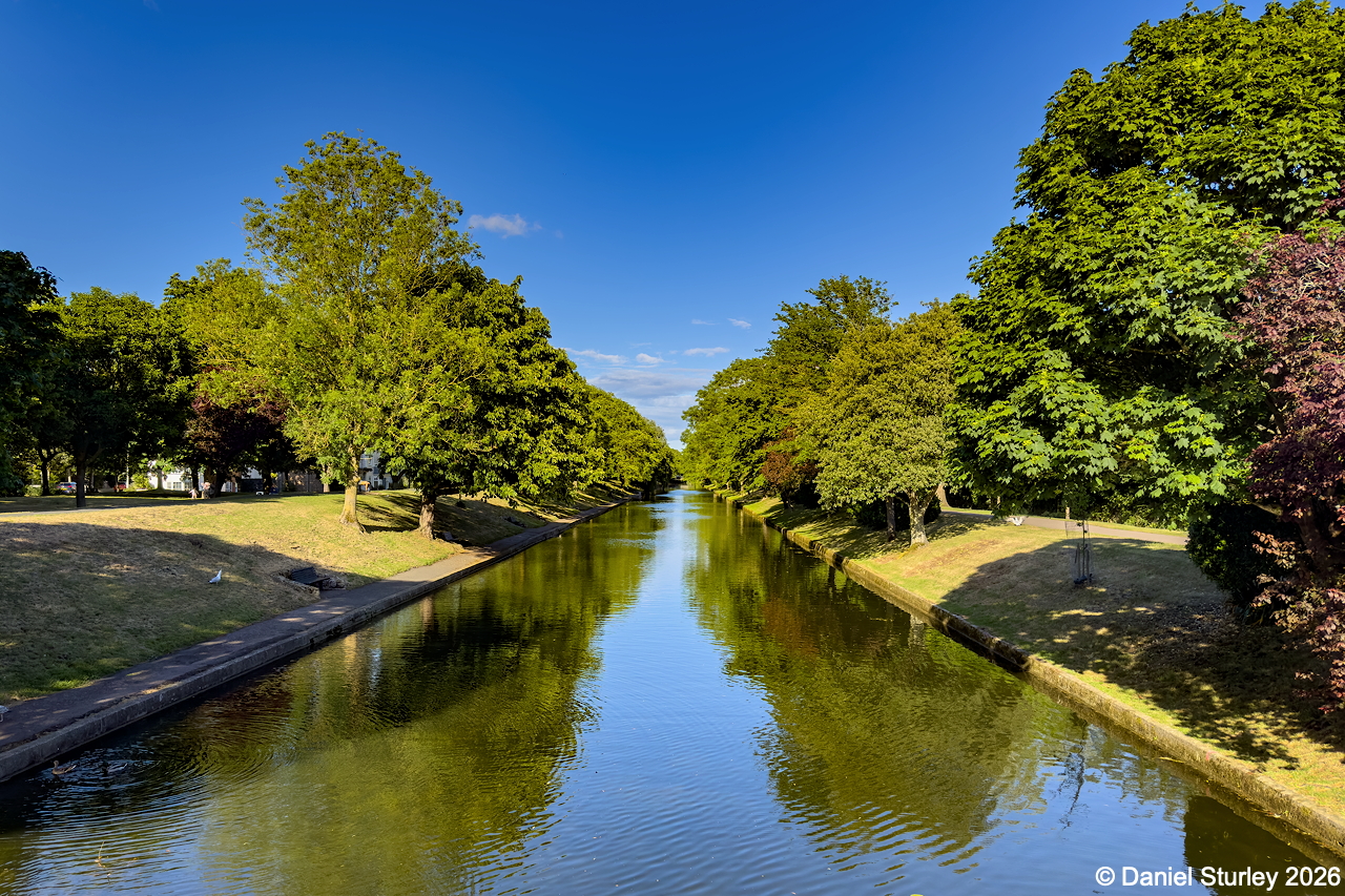 THE ROYAL MILITARY CANAL IN HYTHE, KENT – JUNE 2026