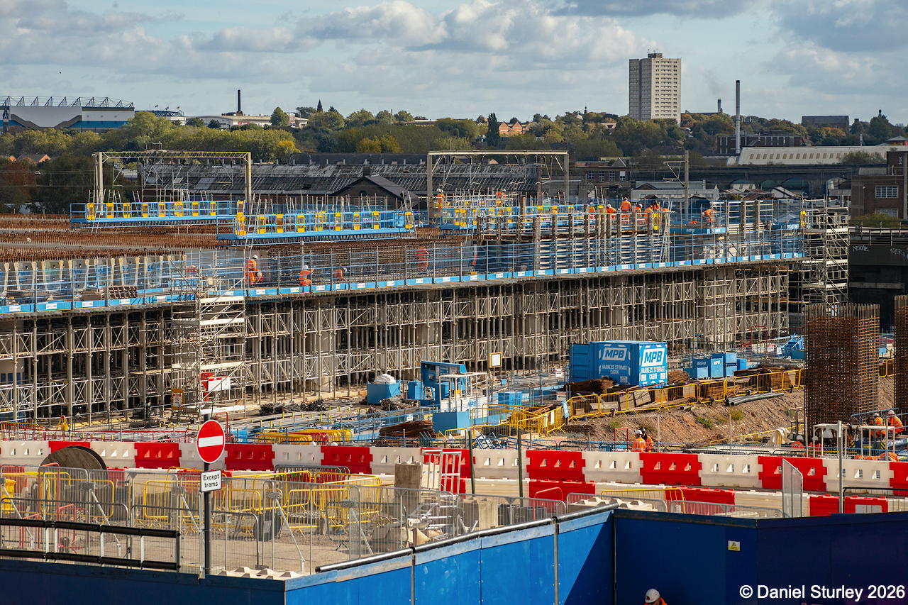 LATEST CONSTRUCTION PHOTOS OF THE HS2 CURZON STREET STATION – October 2026